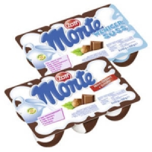 Zott Monte Milch-Dessert + Schoko 0.99 €
