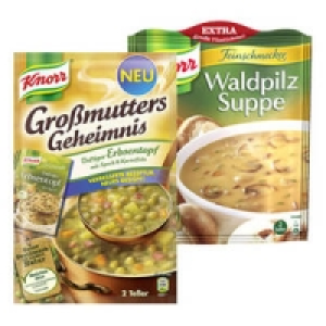 Knorr Feinschmecker Suppen oder Gro&szlig;mutters Geheimnis 0.79&nbsp;&euro;