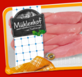 MÜHLENHOF Frisches Hähnchen-Innenbrustfilet 2.19 €