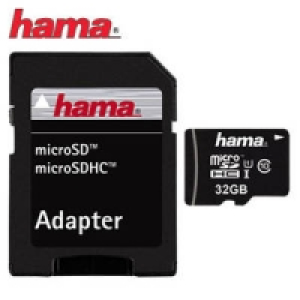 Highspeed microSDHC-Speicherkarte 32 GB mit Adapter 16.99&nbsp;&euro;