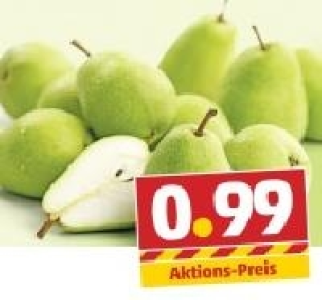 Tafelbirne grün 0.99 €