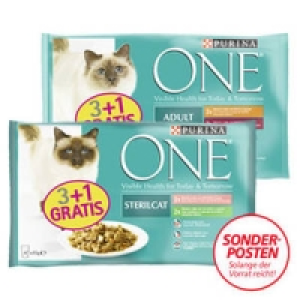 Purina One Katzen-Nassnahrung 2.29&nbsp;&euro;