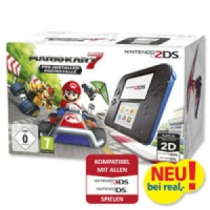 Nintendo 2DS inkl. Mario Kart 7 129.99 €