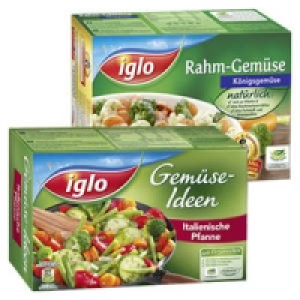 iglo Gem&uuml;se-Ideen, Rahm-Gem&uuml;se oder Mittelmeer-K&uuml;che 1.99&nbsp;&euro;