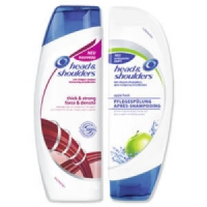 head & shoulders Anti-Schuppen-Shampoo oder Spülung 2.99 €