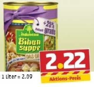 INDONESIA Bihunsuppe 2.22 €