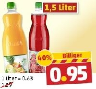 PUNICA Fruchtsaftgetränk 0.95 €
