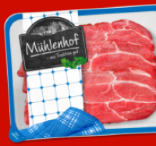 MÜHLENHOF Frische Schweine-Nackensteaks 2.49 €