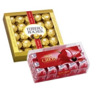 Ferrero Mon Ch&eacute;ri oder Rocher 3.99&nbsp;&euro;