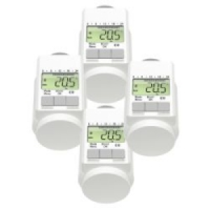 Homematic Classic L Elektronik-Heizkörper-Thermostat mit Boost-Funktion 4er Set
