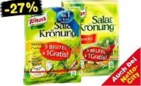 Knorr Salat Krönung 0.79 €