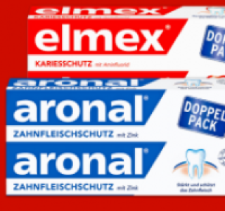 ARONAL oder ELMEX Zahncreme 3.99 €