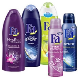 Fa Dusche, Deo-Spray, Roll-on oder Flüssige Seife 0.99 €