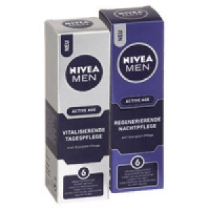 Nivea Men Active Age Anti-Falten Tages- oder Nachtpflege 8.99&nbsp;&euro;