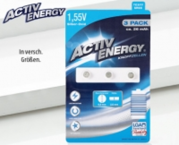 ACTIV ENERGY®Knopfzellen-Batterien 1.19 €