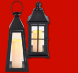 LED-Metall-Laterne 14.99 €