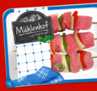 MÜHLENHOF Frische Schweine-Fleischspieße 3.79 €