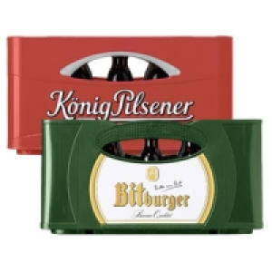 Bitburger Pils Stubbi oder König Pilsener Steinie 8.79 €