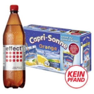 Capri-Sonne Fruchtsaftgetr&auml;nke oder effect Energydrink 1.99&nbsp;&euro;
