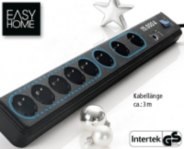 EASY HOME®Multimedia-Steckdosenleiste 12.99 €