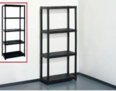 Kunststoff-Steckregal, 5 B&ouml;den &agrave; 30 kg Tragkraft 19.99&nbsp;&euro;