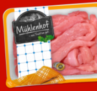 MÜHLENHOF Frisches Puten-Geschnetzeltes 2.69 €