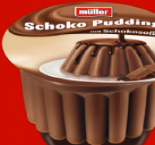 MÜLLER Pudding mit Soße 0.89 €
