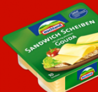 HOCHLAND Sandwich-Käsescheiben 1.49 €