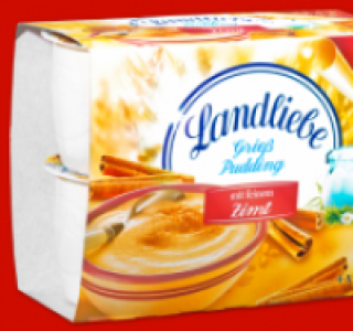 LANDLIEBE Grie&szlig;- oder Sahne-Pudding 1.49&nbsp;&euro;