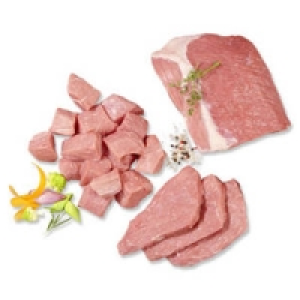 Frische Kalbsschnitzel, Kalbsbraten oder Kalbsgulasch 1.49 €