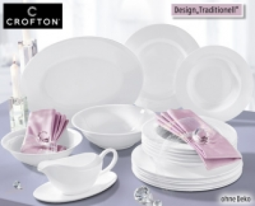 CROFTON®Tafelservice, 17-teilig, Classic Bone ­China 45.99 €