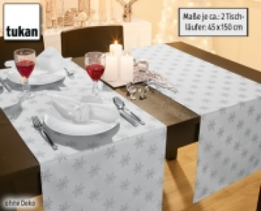 TUKAN®Tischdecke oder 2 Tischläufer 9.99 €
