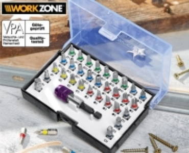 WORKZONE®Profi-Bit-Set 7.99 €