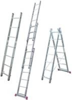 Alu-Vielzweckleiter Corda, 3-tlg., 3 x 7 Sprossen 44.99 €