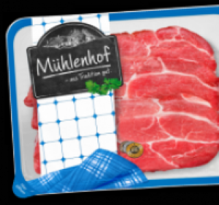 MÜHLENHOF Frische Schweine-Nackensteaks 2.39 €