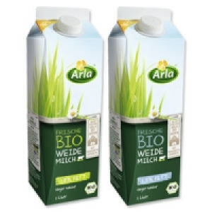 Arla Bio Frische Weidemilch 0.99 €