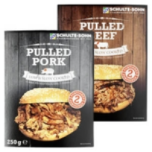 Pulled Beef oder Pulled Pork 3.99&nbsp;&euro;