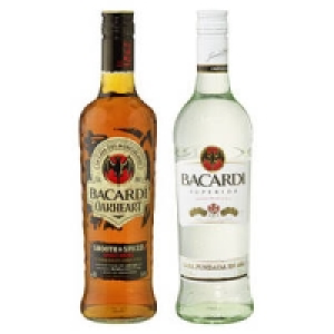 Bacardi Rum Superior, Black, Gold oder Oakheart 9.99&nbsp;&euro;