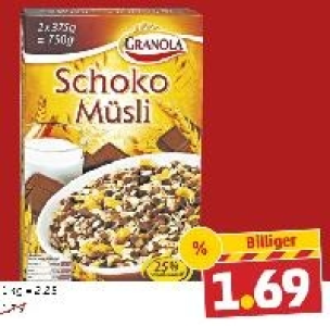 GRANOLA M&uuml;sli
