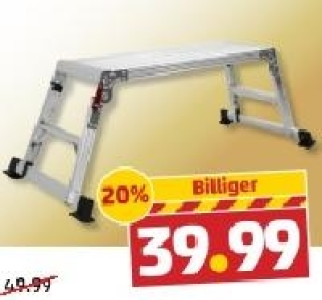 Klappbarer Alu-Tritt