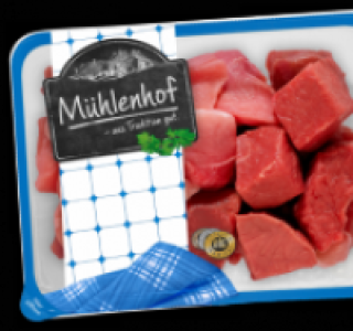 M&Uuml;HLENHOF Frisches Gulasch, gemischt 3.33&nbsp;&euro;