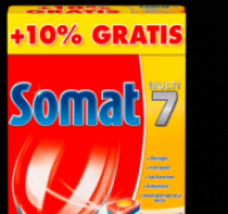 SOMAT 7 Geschirrsp&uuml;lmaschinen-Tabs 7.99&nbsp;&euro;