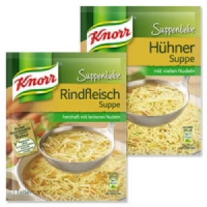 Knorr Suppenliebe, 3 Teller 0.49&nbsp;&euro;