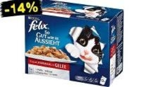 Felix Katzennahrung 3.99 €