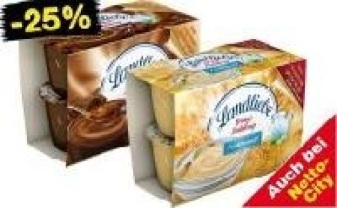 Landliebe Sahne- oder Grie&szlig;-Pudding 1.49&nbsp;&euro;