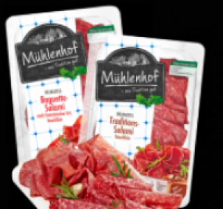 M&Uuml;HLENHOF Traditions oder Baguette-Salami 1.49&nbsp;&euro;
