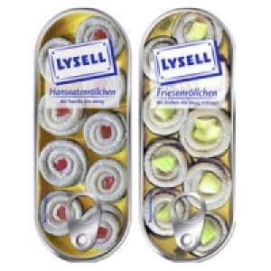 Lysell Gek&uuml;hlte Fischfeinkost Hanseaten- oder Friesenr&ouml;llchen 1.79&nbsp;&euro;