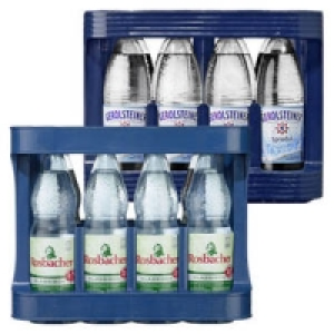 Rosbacher Mineralwasser, Gerolsteiner Sprudel, Medium oder Naturell 9.99&nbsp;&euro;