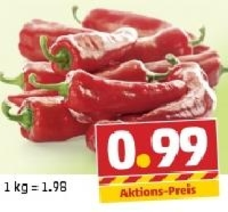 Roter Spitzpaprika