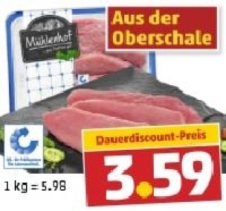 M&Uuml;HLENHOF Frische Schweine-Schnitzel 3.59&nbsp;&euro;